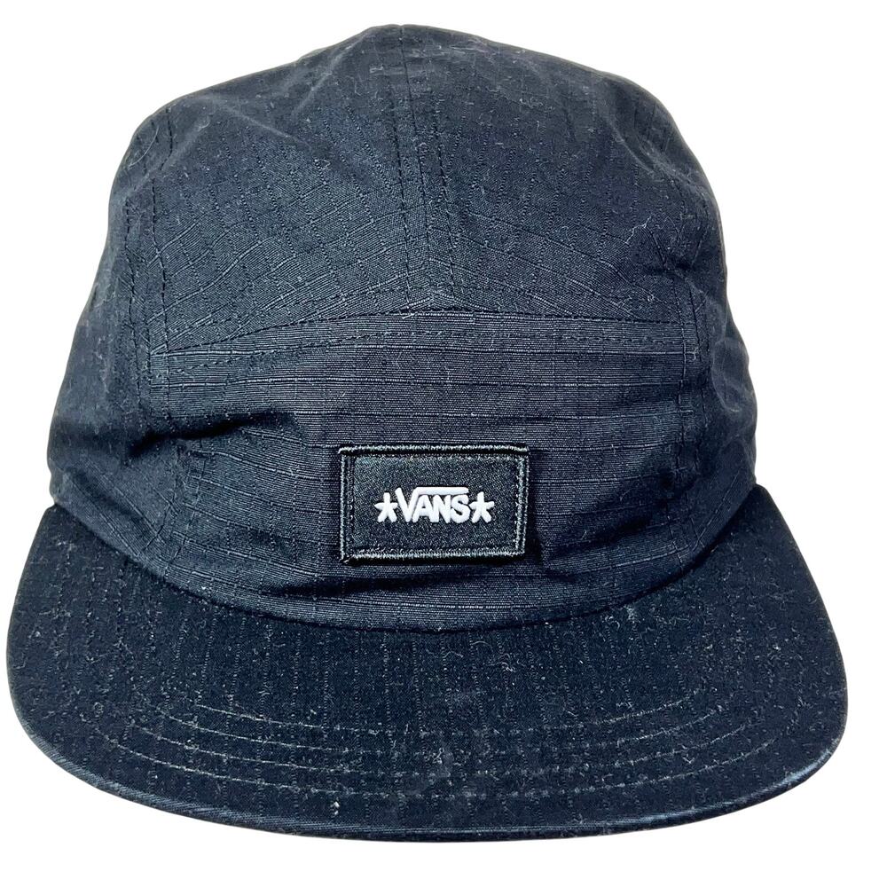 Vans Off The Wall Hat Cap Stow Away Packable Strap Adjustable Nylon New